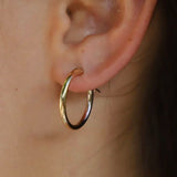 Katie Waltman Medium 14K Gold-Fill Standard Hoop Earrings