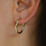 Katie Waltman Medium 14K Gold-Fill Standard Hoop Earrings
