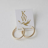 Katie Waltman Medium 14K Gold-Fill Standard Hoop Earrings