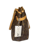 *Louis Vuitton Batignolles Horizontal Monogram Coated Canvas Leather Trim Tote Bag