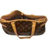 *Louis Vuitton Batignolles Horizontal Monogram Coated Canvas Leather Trim Tote Bag