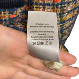 *Veronica Beard Lars Tweed Collarless Gold Button Lady Jacket Blazer, Size M