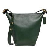 *Coach VINTAGE Duffle Sac Cowhide Leather Bucket Saddle Shoulder Bag