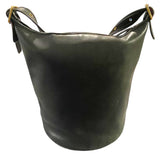 *Coach VINTAGE Duffle Sac Cowhide Leather Bucket Saddle Shoulder Bag