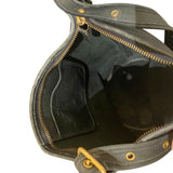 *Coach VINTAGE Duffle Sac Cowhide Leather Bucket Saddle Shoulder Bag