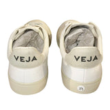 *NWOT Veja Campo Canvas Rubber Sole Low-Top Lace-Up Sneakers, Size 39