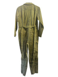 *NWT Alex Mill Expedition Cotton Washed Twill Long Sleeve Button-Up Notch Collar Jumpsuit, Size S