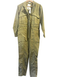 *NWT Alex Mill Expedition Cotton Washed Twill Long Sleeve Button-Up Notch Collar Jumpsuit, Size S