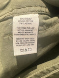 *NWT Alex Mill Expedition Cotton Washed Twill Long Sleeve Button-Up Notch Collar Jumpsuit, Size S