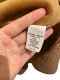 *NWT Apiece Apart Cloud Walk Faux Fur Sherpa Stand Collar Single Hook Eye Closure Long Coat, Size M