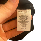 *NWT Trina Turk Sisi Cotton Poplin Sleeve Long Sleeve Covered Button Neck Popover Top, Size L