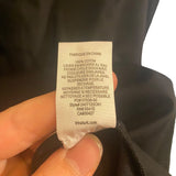 *NWT Trina Turk Sisi Cotton Poplin Sleeve Long Sleeve Covered Button Neck Popover Top, Size L