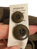 *THE GREAT. Cotton High Rise Cargo Pockets Tab Waist Cinch Hem Utility Pants, Size 27(4)