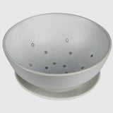HomArt Drift Ceramic Berry Bowl & Saucer