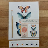 Breathe People Butterflies Beginner Watercolor Painting Kit