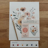 Breathe People Wildflowers Beginner Watercolor Painting Kit