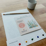 Breathe People Desert Bloom Beginner Watercolor Painting Kit