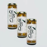 Quincy Dirty Martini Brine Olives, 16 oz.