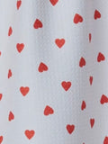 Geometry Baby Hearts Tea Towel