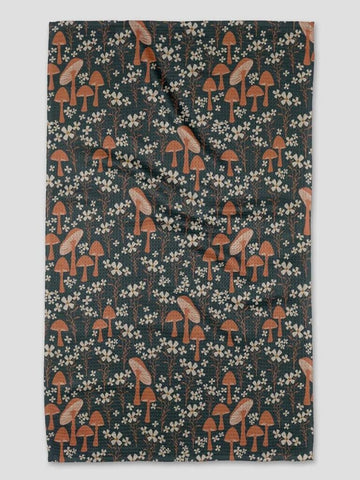 Geometry Mushroom Grove Tea Towel