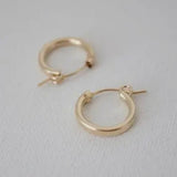 Katie Waltman Small 14K Gold-Fill Standard Hoop Earrings