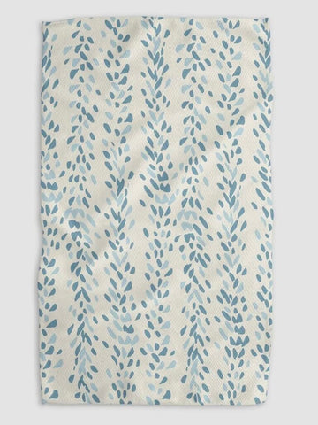 Geometry Reeds Printed Midday Tea Towel