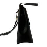 *Mansur Gavriel Lady Saffiano Leather Drawstring Top Flap Closure Crossbody Satchel Bag