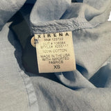 *NWT XiRENA Beau Cotton Voile Long Sleeve Button-Up Boyfriend Fit Shirt, Size XS