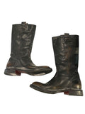 *MOMA Minsk Cusna Vintage Leather Intentionally Distressed Pull-On Tall Boot w/Box, Size 38