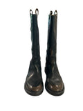 *MOMA Minsk Cusna Vintage Leather Intentionally Distressed Pull-On Tall Boot w/Box, Size 38