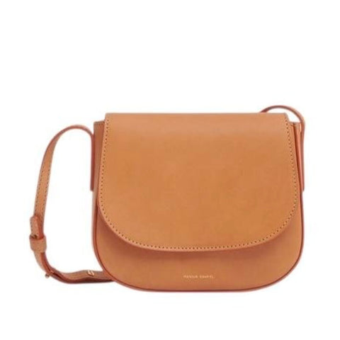 ^Mansur Gavriel Classic Crossbody Italian Leather Flap Front Crossbody Bag