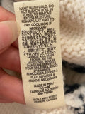 *The Great The Fair Isle Lodge Alpaca Wool Blend Shawl Collar Open Front Cardigan Sweater, Size TG1=S