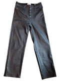 *NWT FRAME Denim Le Sleek Straight Coated Stretch Denim High-Rise Ankle Jeans, Size 30(10)