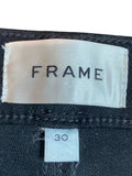 *NWT FRAME Denim Le Sleek Straight Coated Stretch Denim High-Rise Ankle Jeans, Size 30(10)