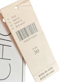 *NWT FRAME Denim Le Sleek Straight Coated Stretch Denim High-Rise Ankle Jeans, Size 30(10)
