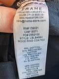 *NWT FRAME Denim Le Sleek Straight Coated Stretch Denim High-Rise Ankle Jeans, Size 30(10)