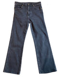 *Khaite Vivian Intentionally Distressed High-Rise Flared Leg Cropped Jeans, Size 27 (4)