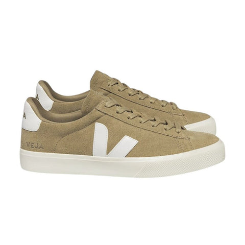 ^Veja Campo Canvas Rubber Sole Low-Top Lace-Up Sneakers, Size 9