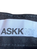 *NWT ASKK NY Slim Crop High-Rise Wide Leg Raw Hem Cropped Jeans, Size 26 (2)