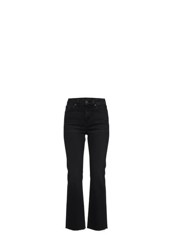*NWT ASKK NY Slim Crop High-Rise Wide Leg Raw Hem Cropped Jeans, Size 26 (2)