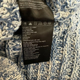 *ba&sh Guspa Cotton Blend Marled Knit Long Sleeve Round Neck Cardigan Lady Jacket, Size XS