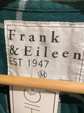*Frank & Eileen Eileen Fit Cotton Flannel Plaid Long Sleeve Collared V-Neck Button-Up Shirt, Size M
