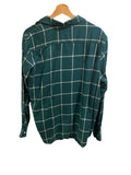 *Frank & Eileen Eileen Fit Cotton Flannel Plaid Long Sleeve Collared V-Neck Button-Up Shirt, Size M