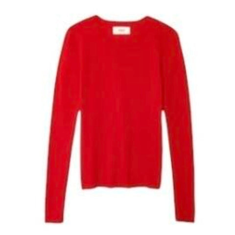 *NWT XiRENA Crewe Cotton Cashmere Classic Crew Neck Pullover Sweater, Size S