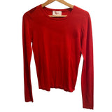 *NWT XiRENA Crewe Cotton Cashmere Classic Crew Neck Pullover Sweater, Size S