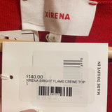 *NWT XiRENA Crewe Cotton Cashmere Classic Crew Neck Pullover Sweater, Size S