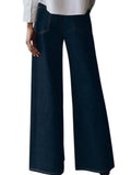 *NWT THE GREAT. The Slouch Dark Wash High-Rise Wide Leg Ankle Jeans, Size 25(0)