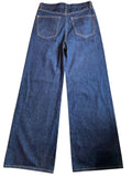 *NWT THE GREAT. The Slouch Dark Wash High-Rise Wide Leg Ankle Jeans, Size 25(0)