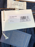 *NWT THE GREAT. The Slouch Dark Wash High-Rise Wide Leg Ankle Jeans, Size 25(0)