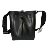 *Everlane The Studio Small Leather Snap Closure Adjustable Strap Bucket Shoulder Crossbody Bag